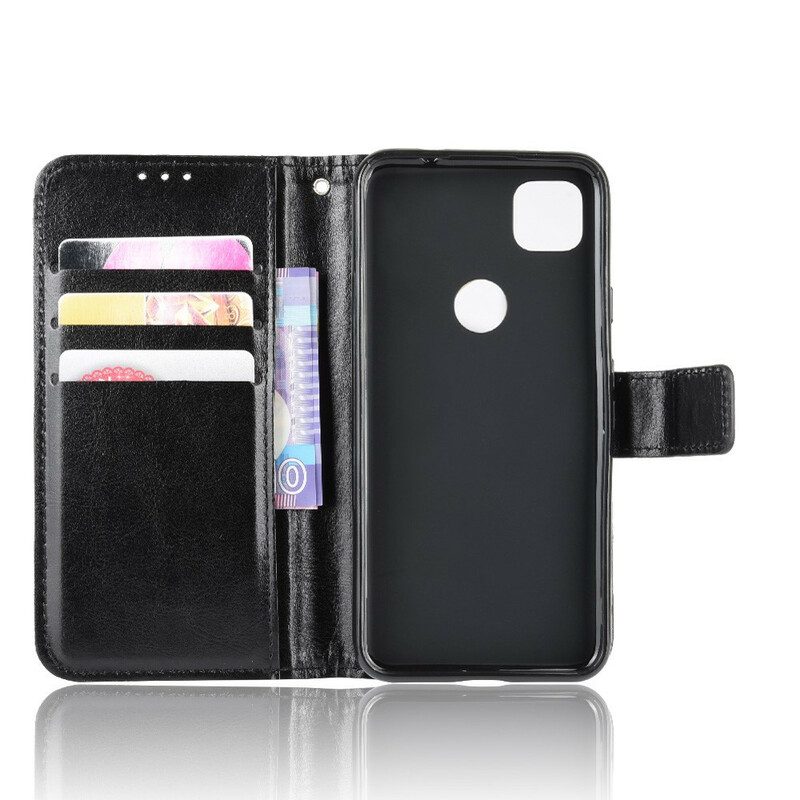 Flip Case Für Google Pixel 4A Auffälliges Kunstleder