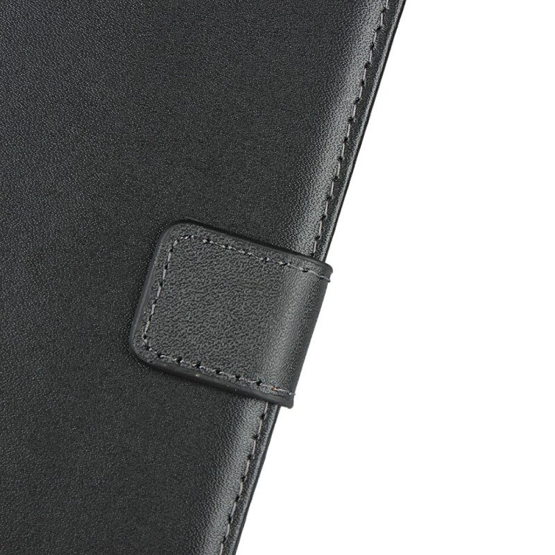 Flip Case Für Google Pixel 4A Echtes Leder