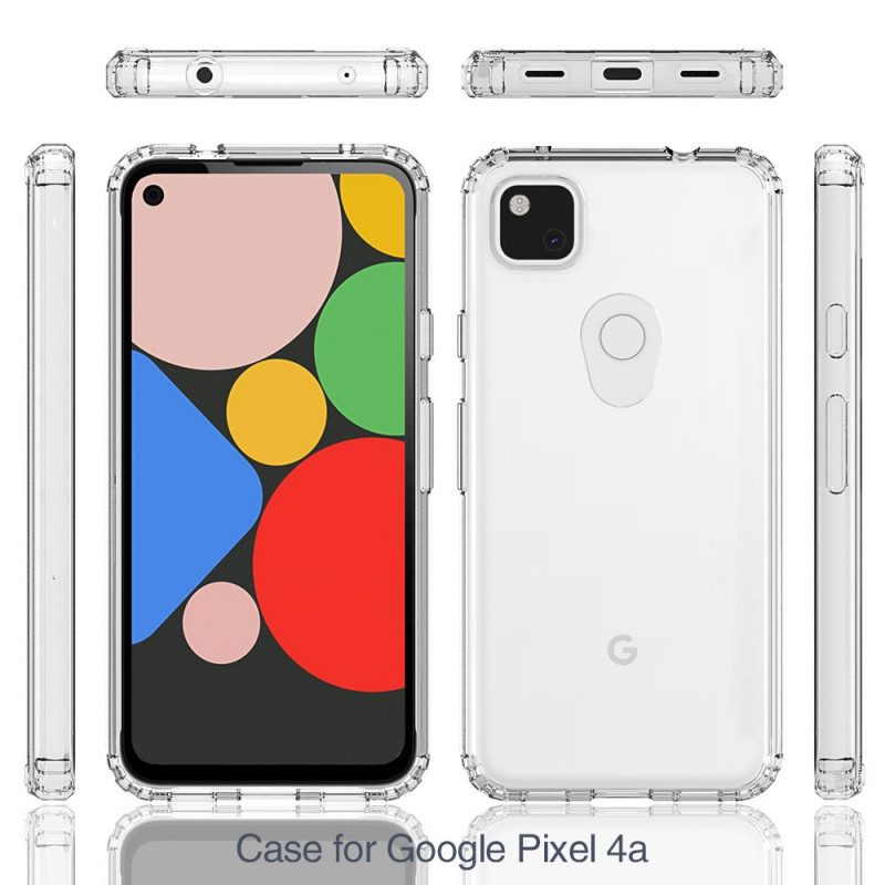 Hülle Für Google Pixel 4A Transparent Und Acryl