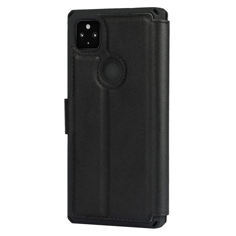 Lederhüllen Für Google Pixel 4A Mit Kordel Kunstlederarmband