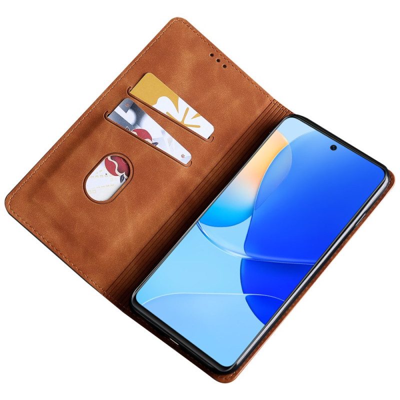 Flip Case Für Huawei Nova 11 Pro Wildleder-stil