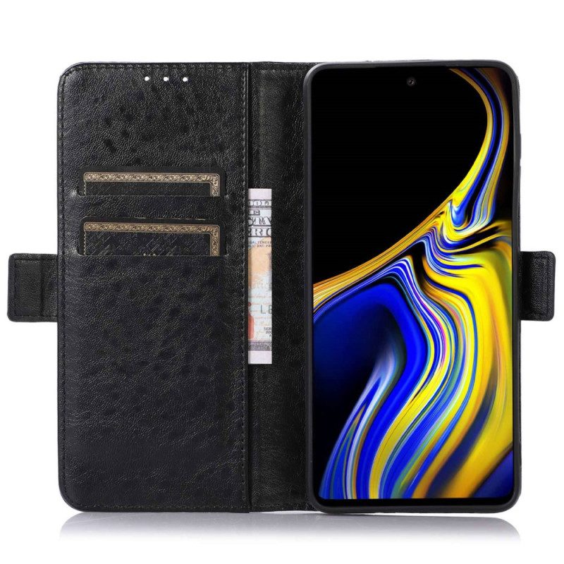 Flip Case Für Samsung Galaxy M13 Klassisch Stilisiert