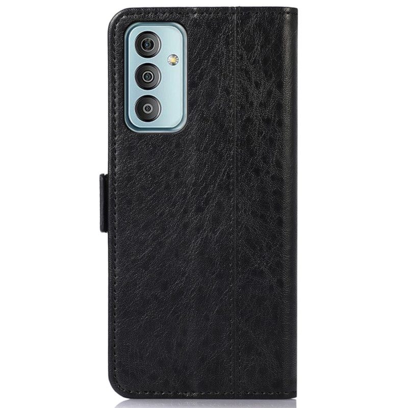 Flip Case Für Samsung Galaxy M13 Klassisch Stilisiert