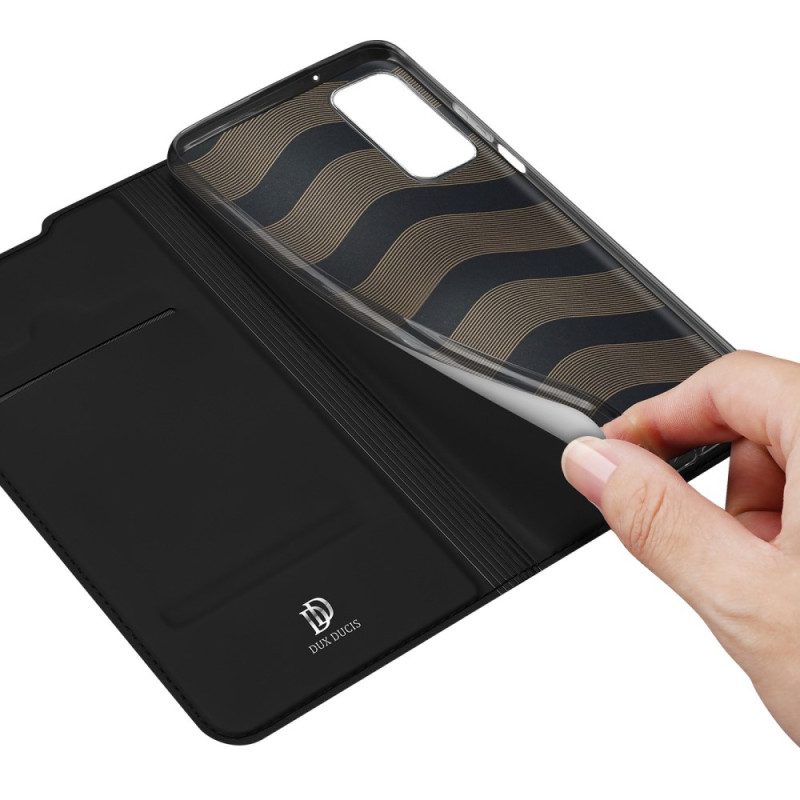 Flip Case Für Samsung Galaxy M13 Skin Pro Dux Ducis