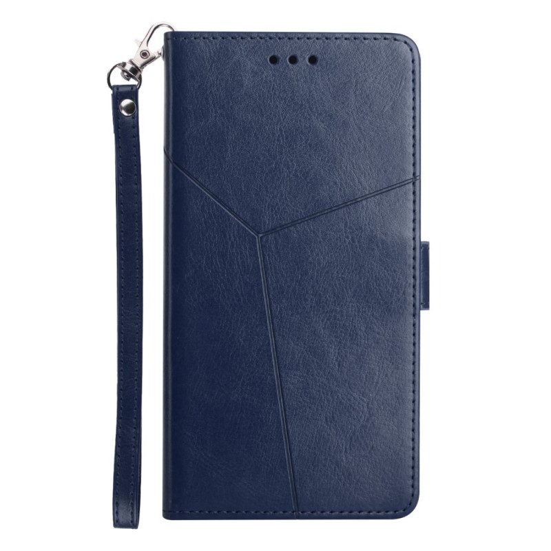 Flip Case Für Samsung Galaxy M13 Stil Leder Y-design