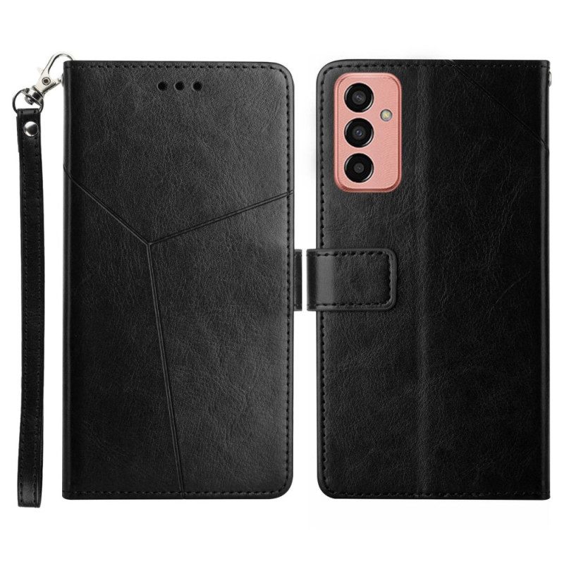 Flip Case Für Samsung Galaxy M13 Stil Leder Y-design