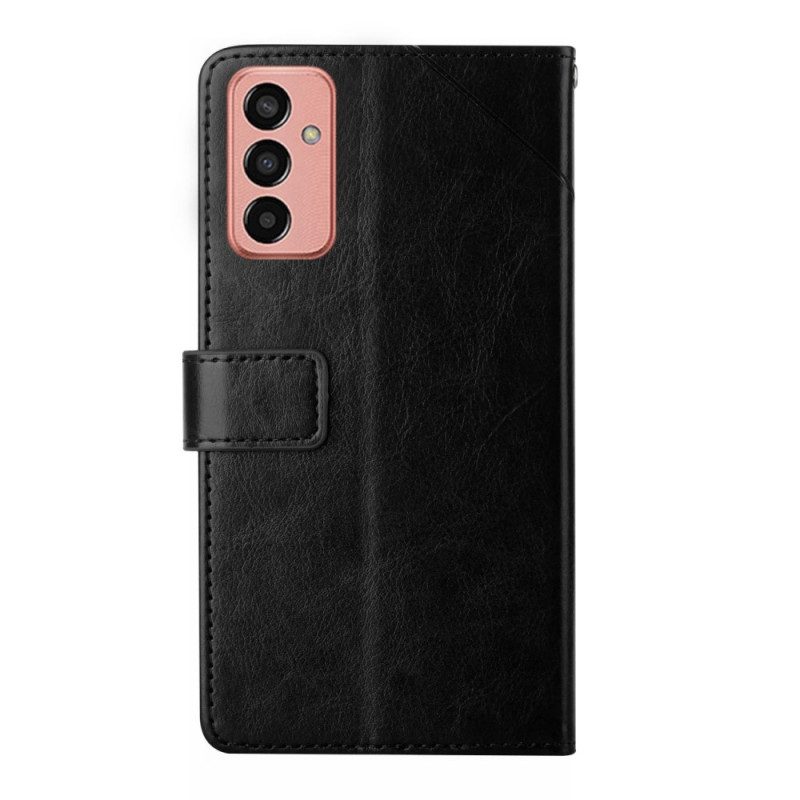 Flip Case Für Samsung Galaxy M13 Stil Leder Y-design