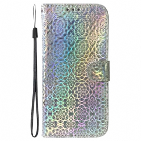 Lederhüllen Für Samsung Galaxy M13 Disco-stil