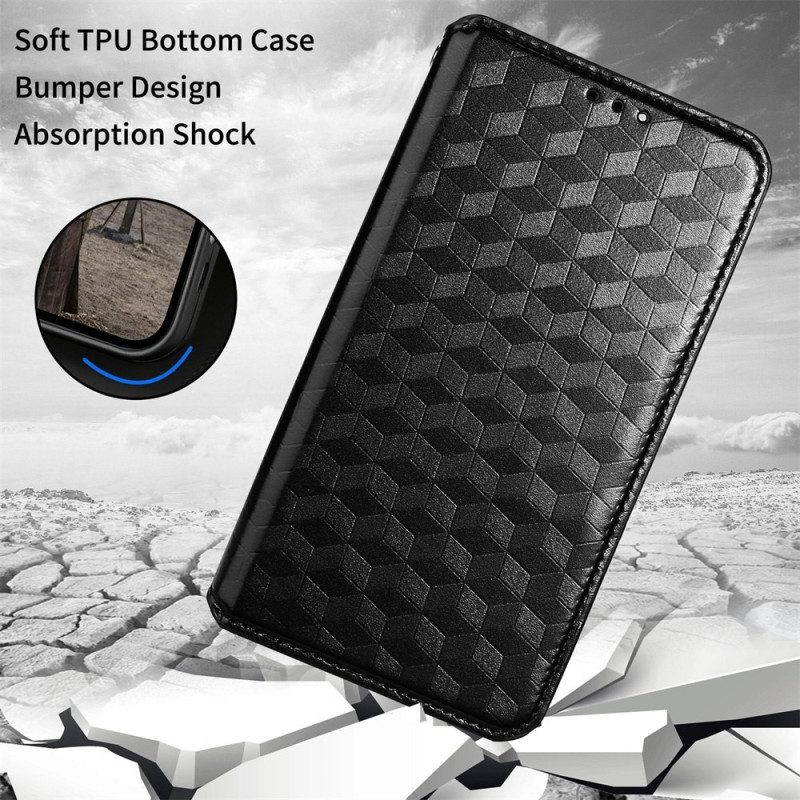 Schutzhülle Für Samsung Galaxy M13 Flip Case 3d-würfel