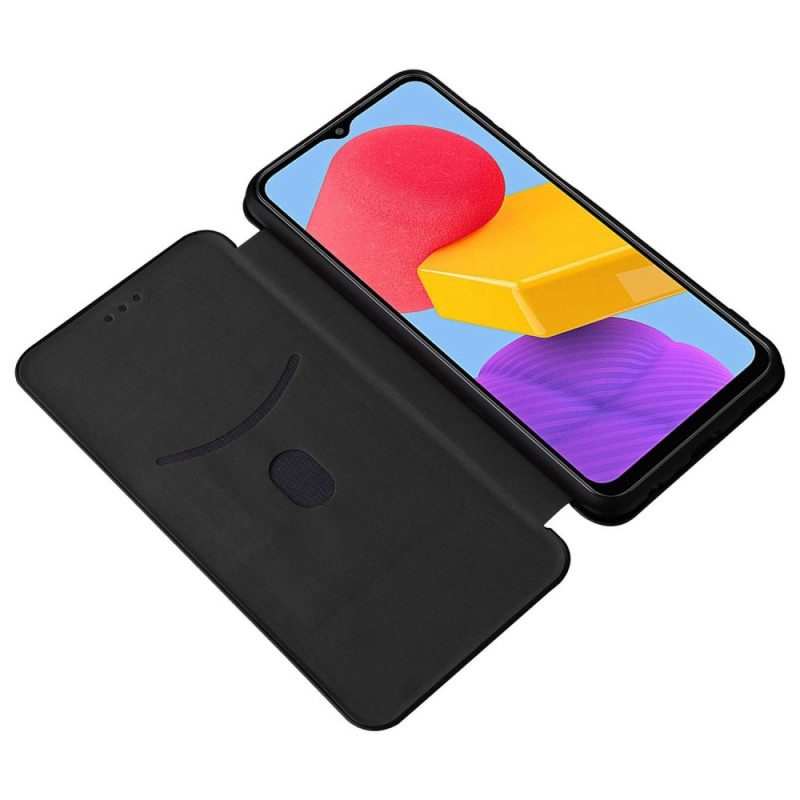 Schutzhülle Für Samsung Galaxy M13 Flip Case Kohlefaser