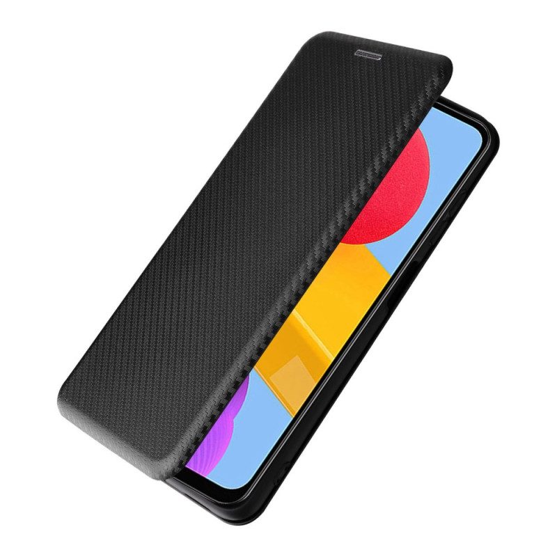 Schutzhülle Für Samsung Galaxy M13 Flip Case Kohlefaser