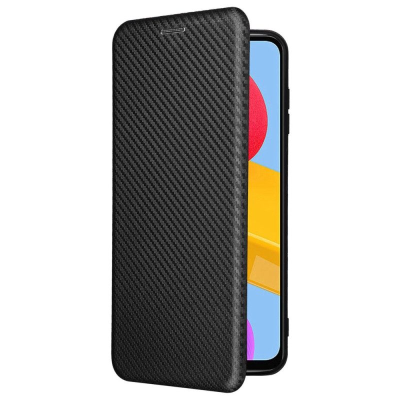 Schutzhülle Für Samsung Galaxy M13 Flip Case Kohlefaser