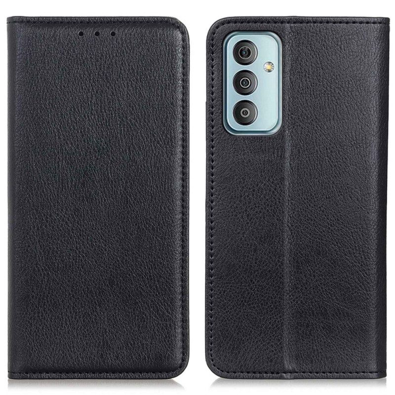 Schutzhülle Für Samsung Galaxy M13 Flip Case Litschi-spaltleder