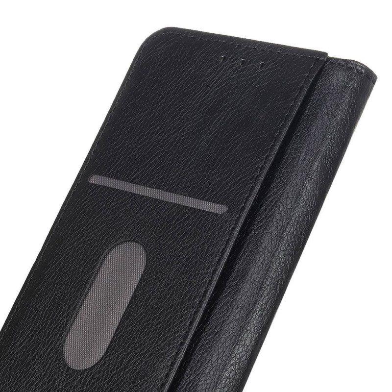 Schutzhülle Für Samsung Galaxy M13 Flip Case Litschi-spaltleder