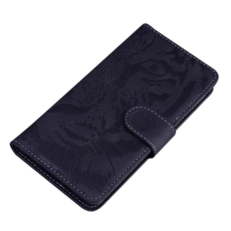 Flip Case Für Samsung Galaxy A54 5G Tiger