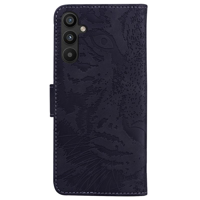 Flip Case Für Samsung Galaxy A54 5G Tiger