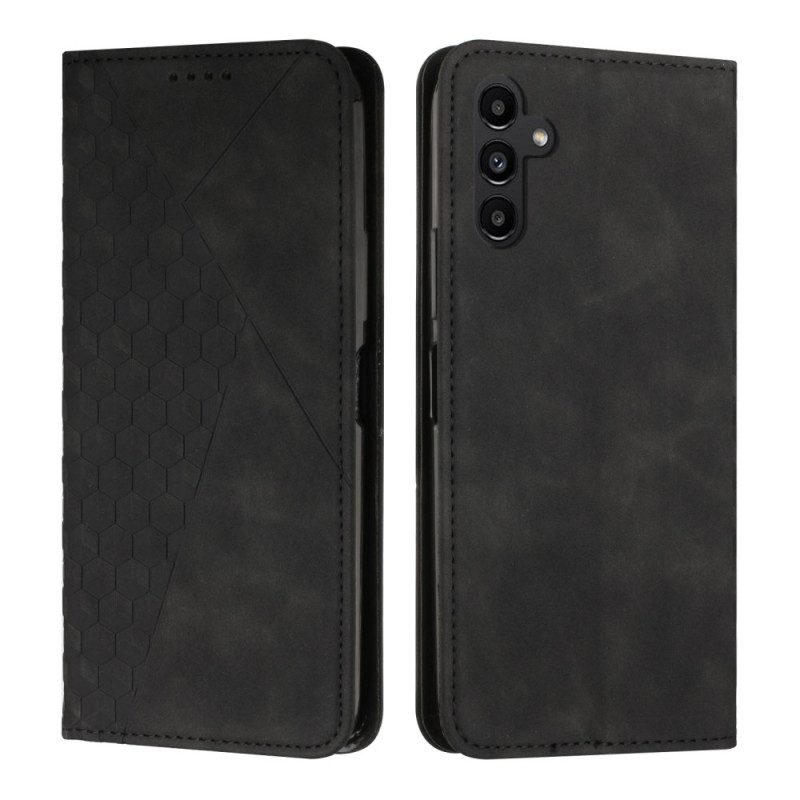 Schutzhülle Für Samsung Galaxy A54 5G Flip Case Stil Leder 3d-muster