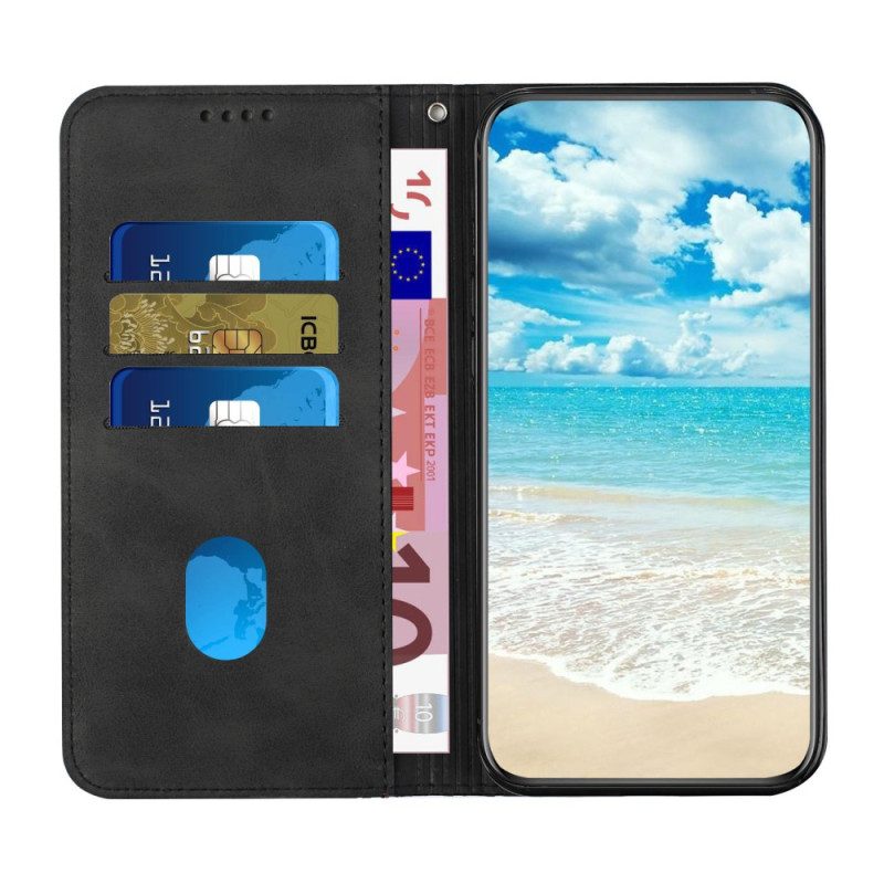 Schutzhülle Für Samsung Galaxy A54 5G Flip Case Stil Leder 3d-muster