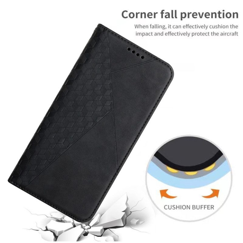 Schutzhülle Für Samsung Galaxy A54 5G Flip Case Stil Leder 3d-muster