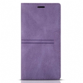 Schutzhülle Für Samsung Galaxy A54 5G Flip Case Stil Leder Couture