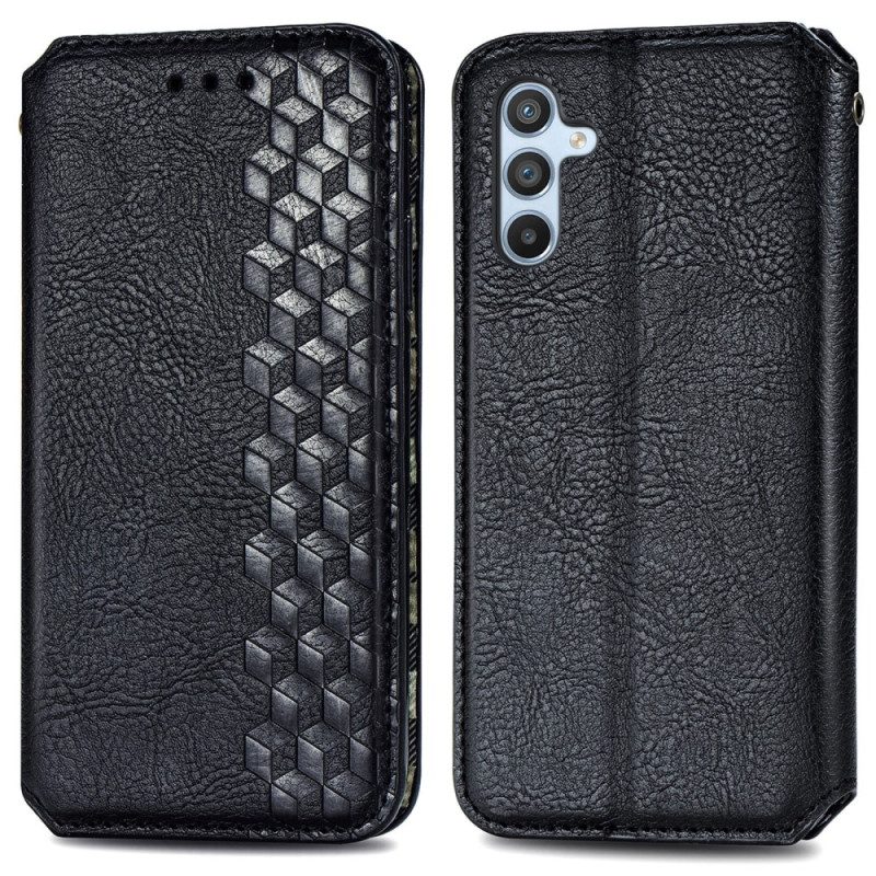 Schutzhülle Für Samsung Galaxy A54 5G Flip Case Vintage 3d-muster