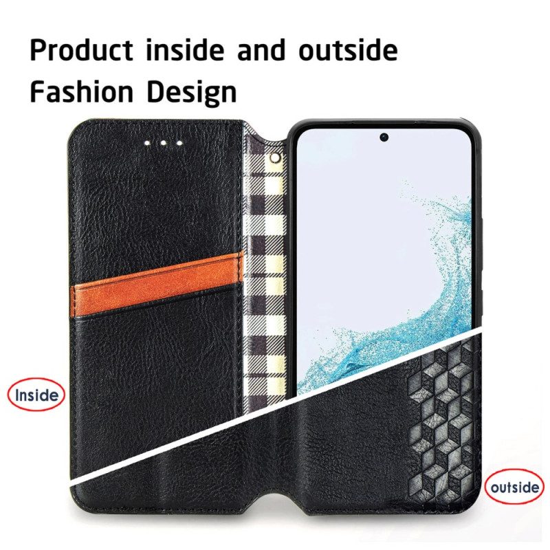 Schutzhülle Für Samsung Galaxy A54 5G Flip Case Vintage 3d-muster