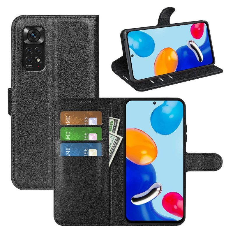 Flip Case Für Xiaomi Redmi Note 11 / 11S Klassisch