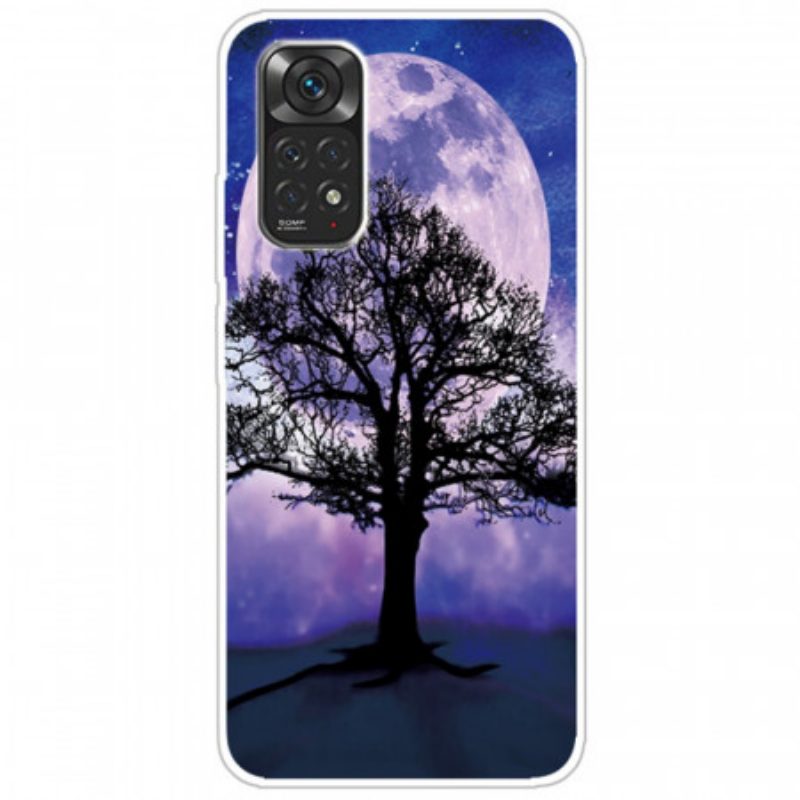 Handyhülle Für Xiaomi Redmi Note 11 / 11S Baum Und Mond