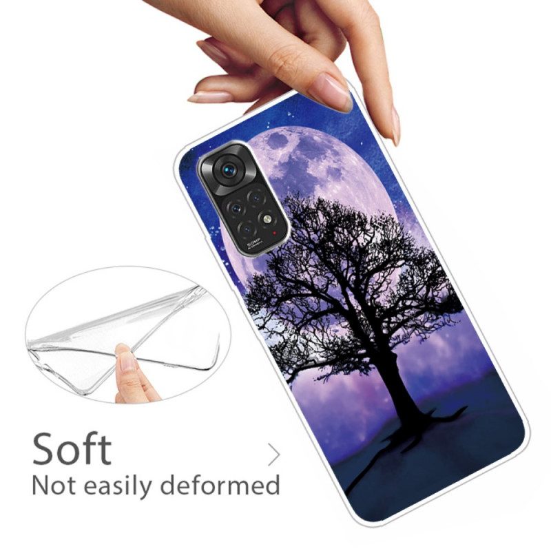 Handyhülle Für Xiaomi Redmi Note 11 / 11S Baum Und Mond