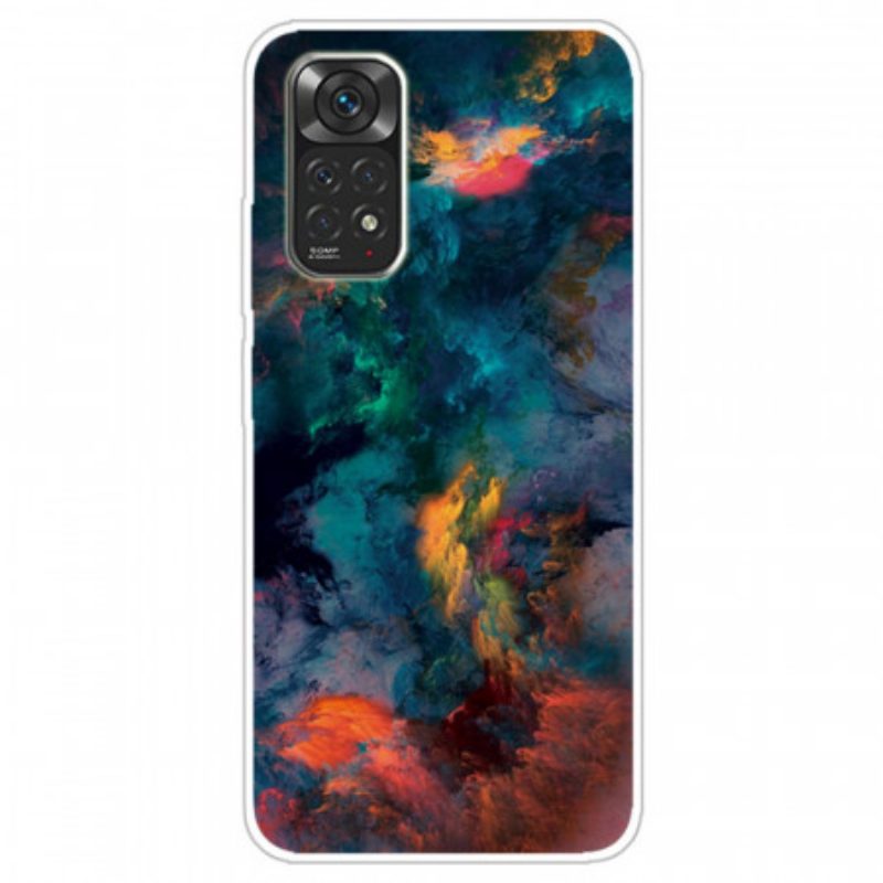 Handyhülle Für Xiaomi Redmi Note 11 / 11S Bunte Wolken