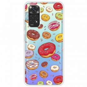 Handyhülle Für Xiaomi Redmi Note 11 / 11S Ich Liebe Donuts