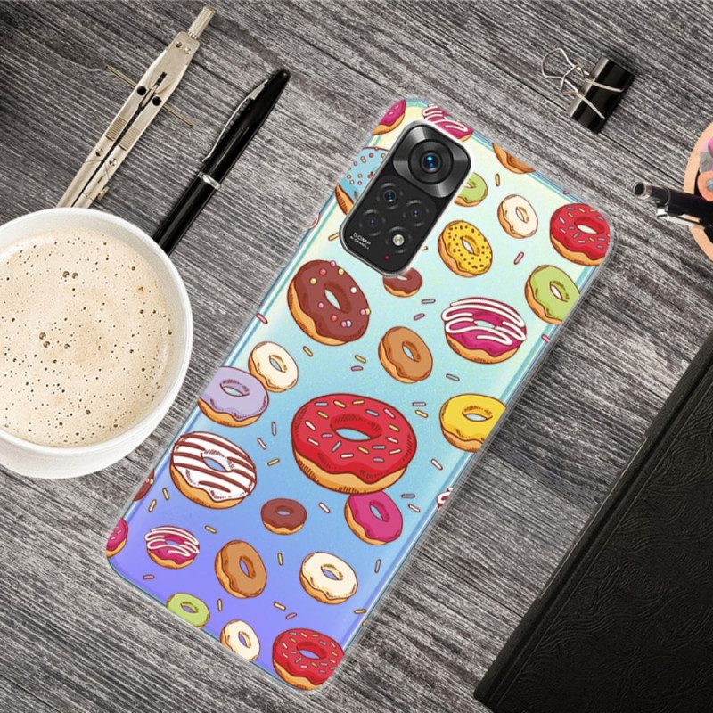 Handyhülle Für Xiaomi Redmi Note 11 / 11S Ich Liebe Donuts