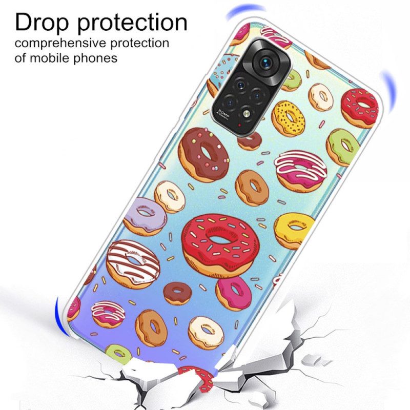 Handyhülle Für Xiaomi Redmi Note 11 / 11S Ich Liebe Donuts