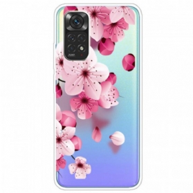 Handyhülle Für Xiaomi Redmi Note 11 / 11S Kleine Rosa Blumen