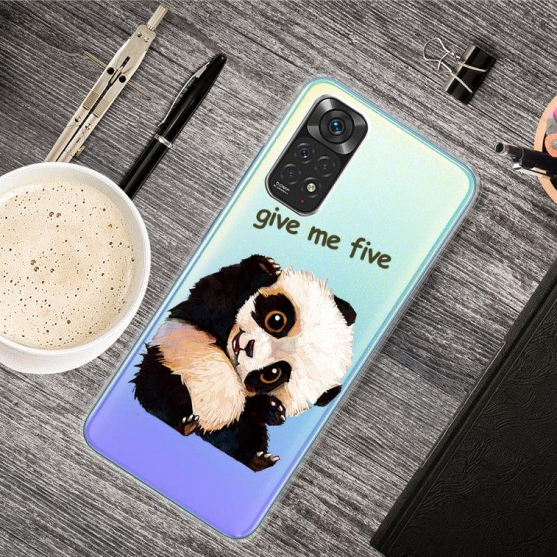 Handyhülle Für Xiaomi Redmi Note 11 / 11S Nahtloser Panda. Gib Mir Fünf