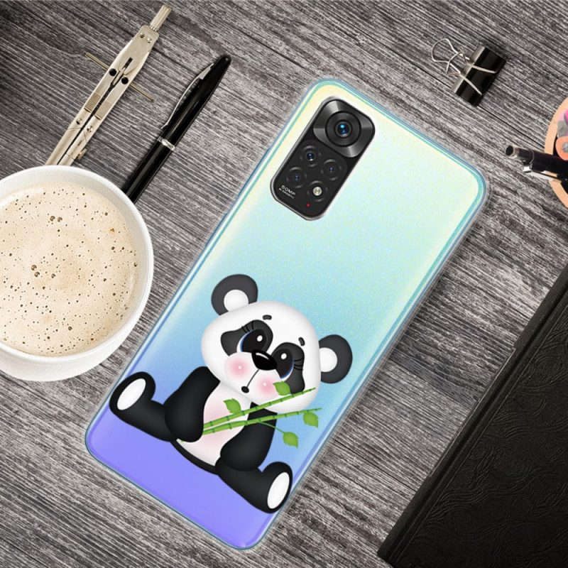 Handyhülle Für Xiaomi Redmi Note 11 / 11S Nahtloser Trauriger Panda