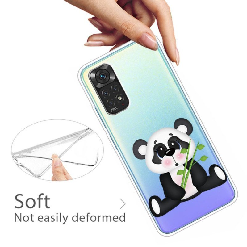 Handyhülle Für Xiaomi Redmi Note 11 / 11S Nahtloser Trauriger Panda