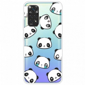 Handyhülle Für Xiaomi Redmi Note 11 / 11S Sentimentale Pandas