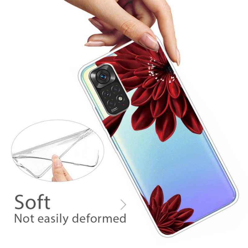 Handyhülle Für Xiaomi Redmi Note 11 / 11S Wilde Blumen