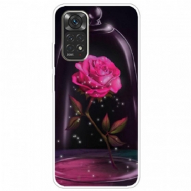 Hülle Für Xiaomi Redmi Note 11 / 11S Magisches Rosa