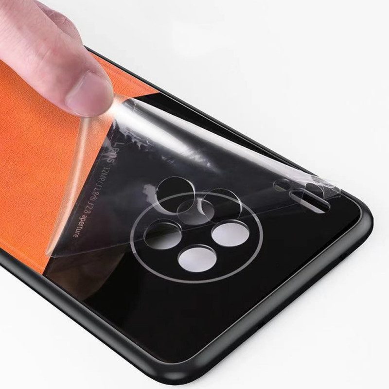 Hülle Für Xiaomi Redmi Note 11 / 11S Magnetischer Ledereffekt