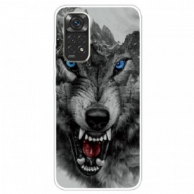 Hülle Für Xiaomi Redmi Note 11 / 11S Wilder Wolf