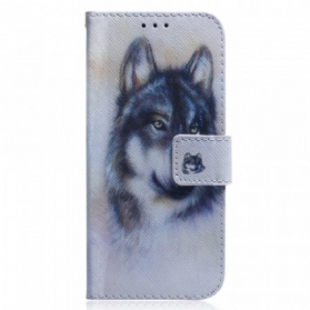 Lederhüllen Für Xiaomi Redmi Note 11 / 11S Hunde-look