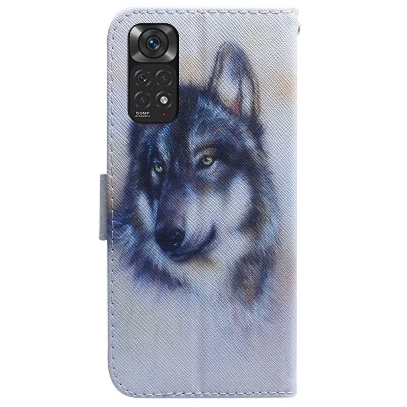 Lederhüllen Für Xiaomi Redmi Note 11 / 11S Hunde-look