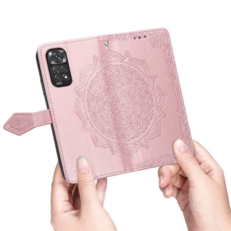 Lederhüllen Für Xiaomi Redmi Note 11 / 11S Mandala-mittelalter