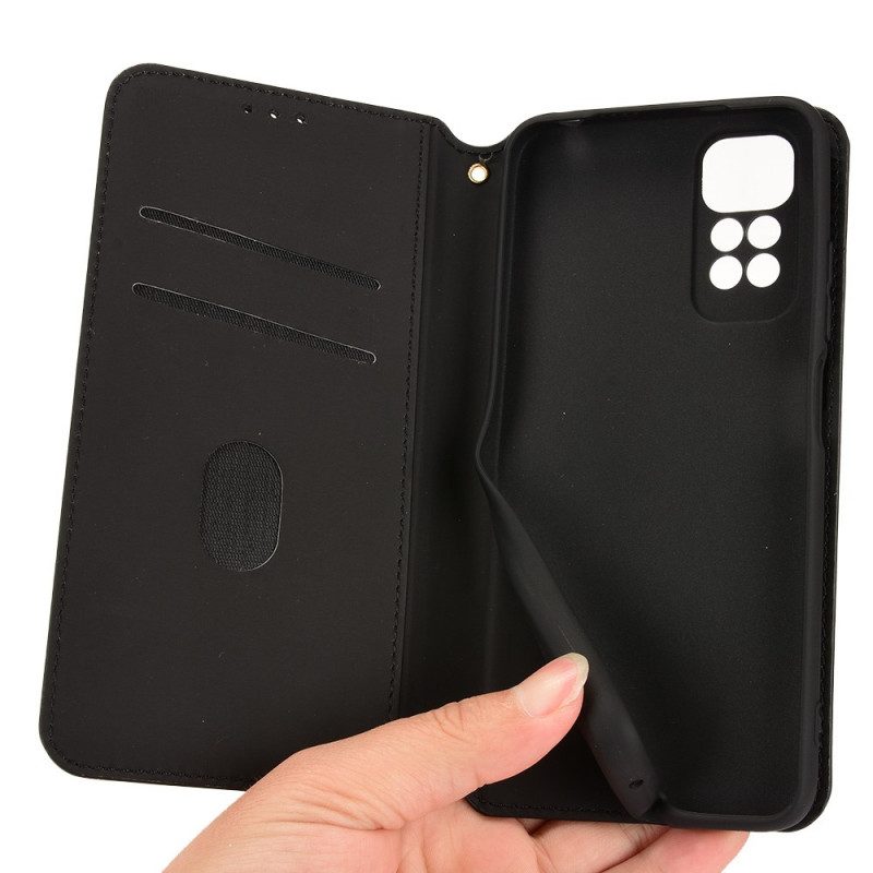 Schutzhülle Für Xiaomi Redmi Note 11 / 11S Flip Case 3d-diamant-ledereffekt