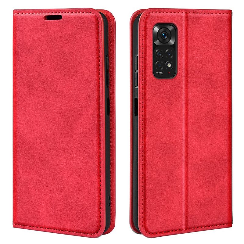 Schutzhülle Für Xiaomi Redmi Note 11 / 11S Flip Case Ledereffekt