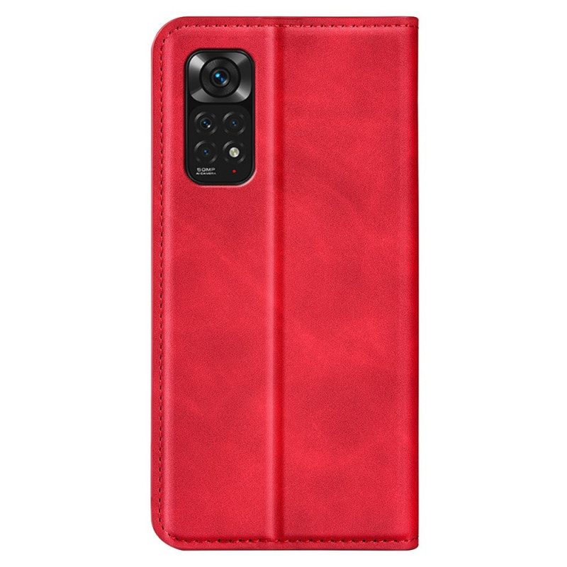 Schutzhülle Für Xiaomi Redmi Note 11 / 11S Flip Case Ledereffekt