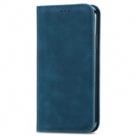 Schutzhülle Für Xiaomi Redmi Note 11 / 11S Flip Case Vintage-ledereffekt