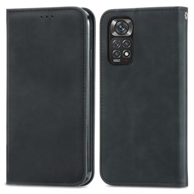 Schutzhülle Für Xiaomi Redmi Note 11 / 11S Flip Case Vintage-ledereffekt